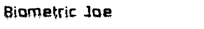Biometric Joe