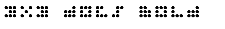 3x3 dots Bold