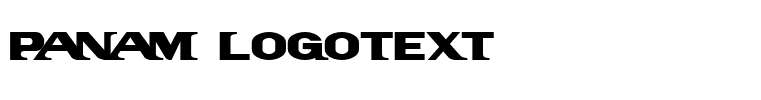 PanAm LogoText
