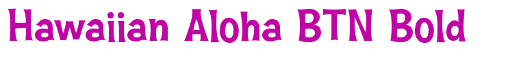 Hawaiian Language Fonts