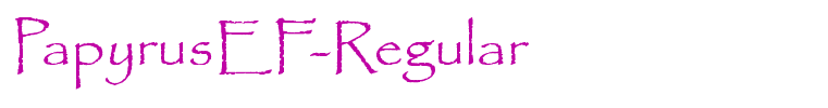 PapyrusEF-Regular