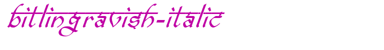 bitlingravish-Italic