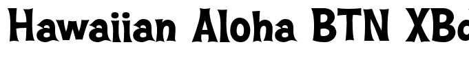 Hawaiian Aloha BTN XBd