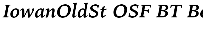 IowanOldSt OSF BT Bold Italic(1)