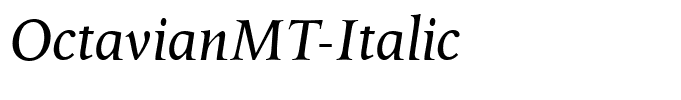 OctavianMT-Italic