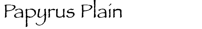 Papyrus Plain