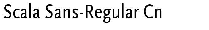 Scala Sans-Regular Cn