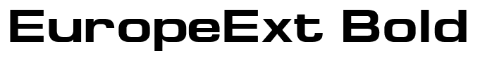 EuropeExt Bold