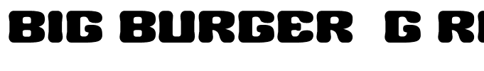 BIG BURGER  G Regular