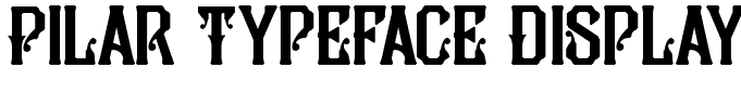Pilar Typeface Display