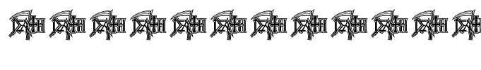 DeathMetal logo Regular