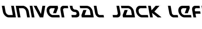 Universal Jack Leftalic Italic