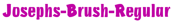 Josephs-Brush-Regular