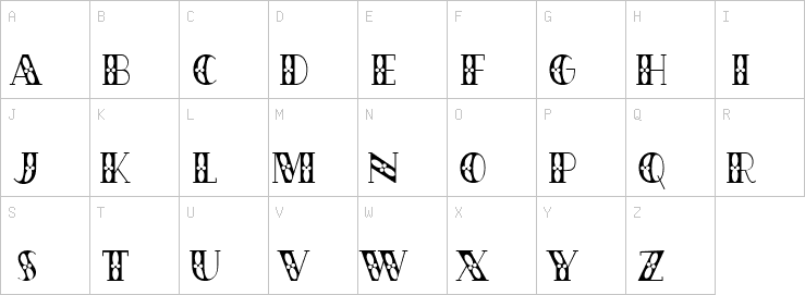 Uppercase characters