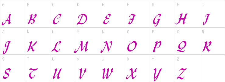 Uppercase characters