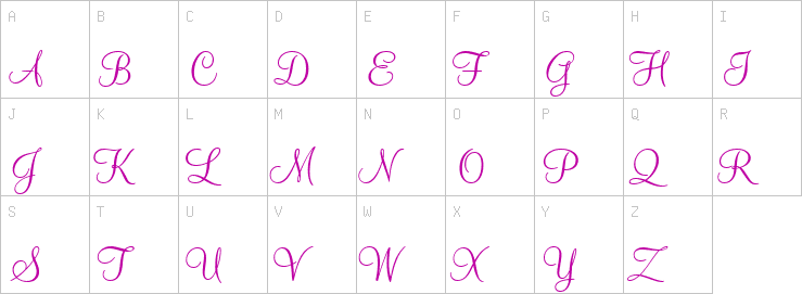 Uppercase characters