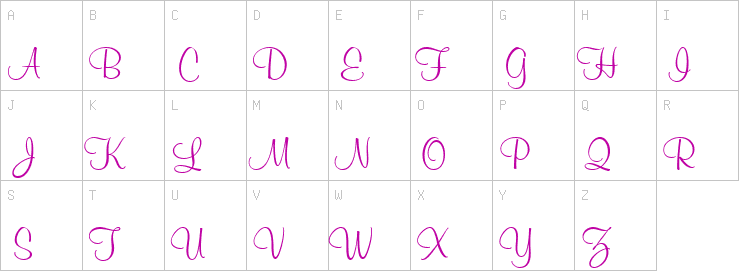 Uppercase characters