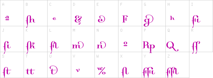 Uppercase characters