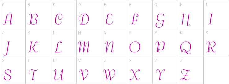 Uppercase characters