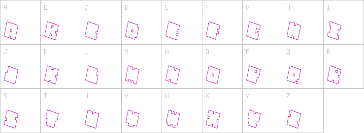 Uppercase characters