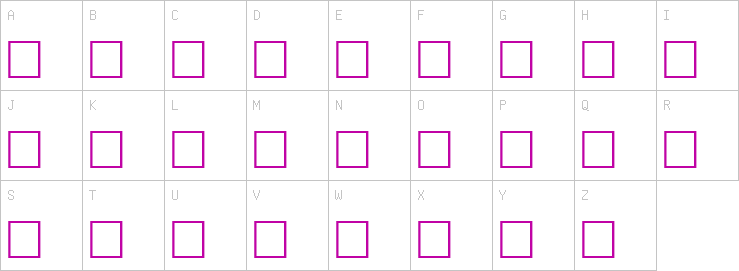 Uppercase characters