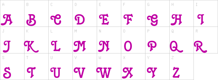 Uppercase characters