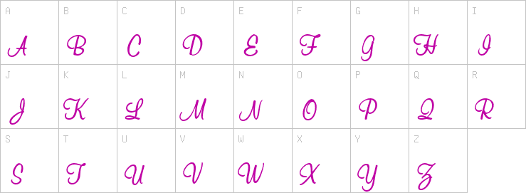 Uppercase characters