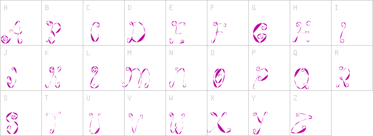 Uppercase characters