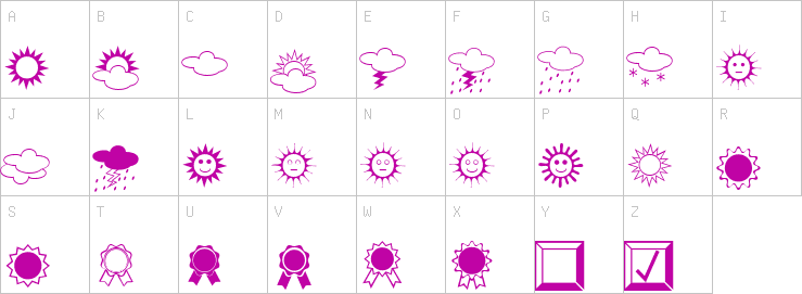 Uppercase characters