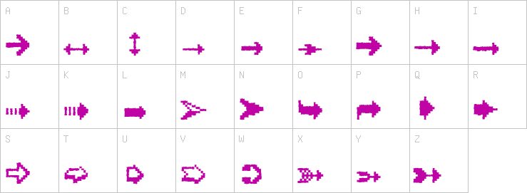 Uppercase characters