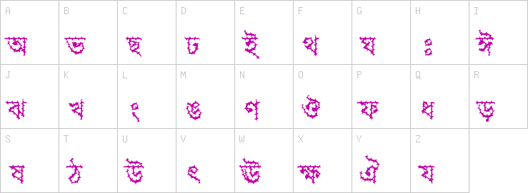 Uppercase characters