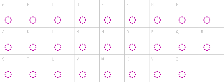 Uppercase characters