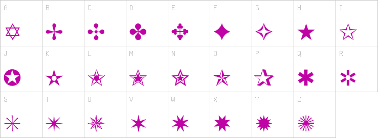 Uppercase characters