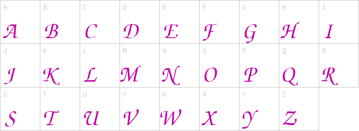 Uppercase characters