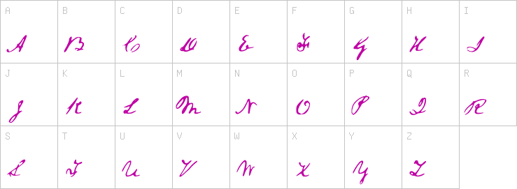 Uppercase characters