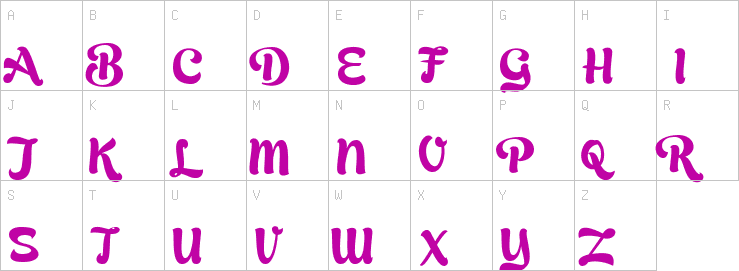 Uppercase characters