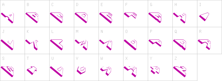 Uppercase characters