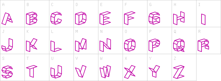 Uppercase characters