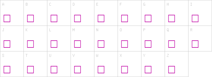 Uppercase characters