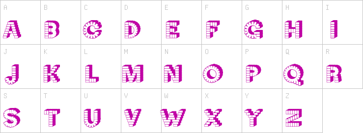 Uppercase characters