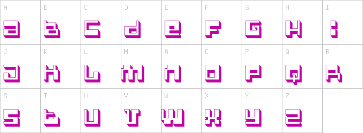 Uppercase characters