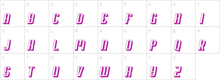 Uppercase characters