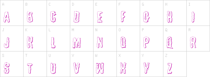 Uppercase characters