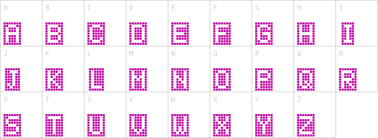 Uppercase characters