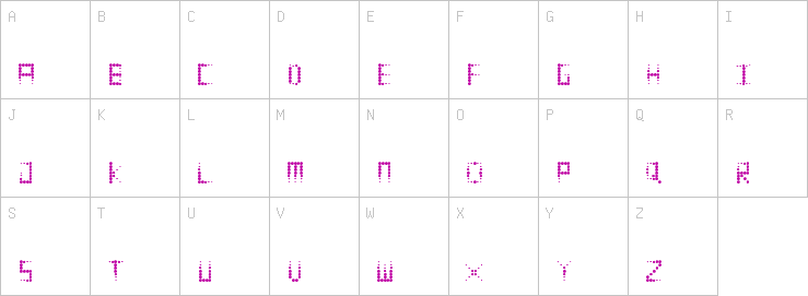 Uppercase characters