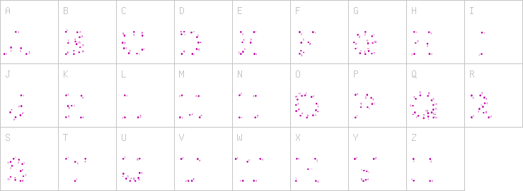 Uppercase characters