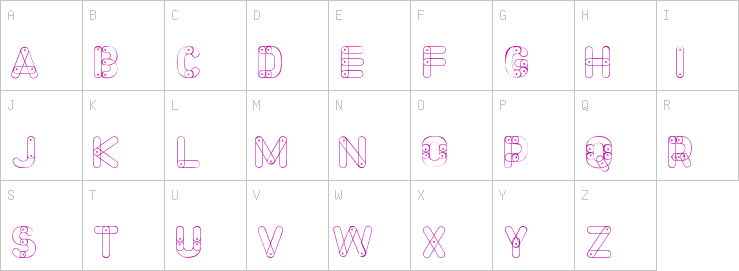 Uppercase characters