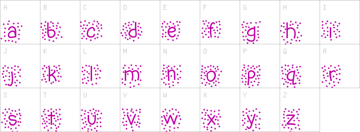 Uppercase characters