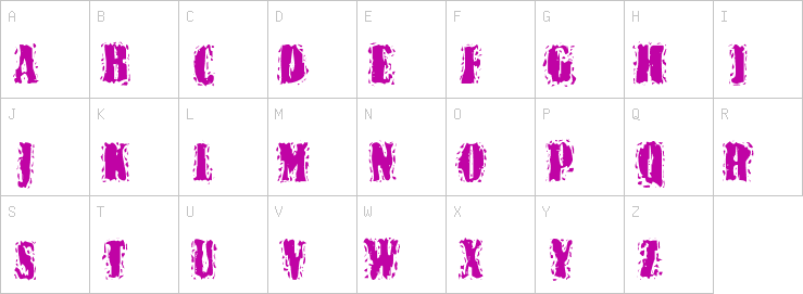 Uppercase characters