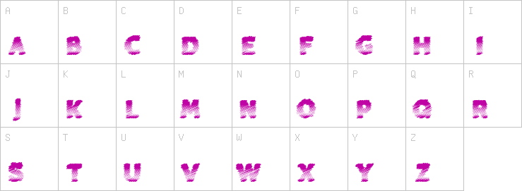 Uppercase characters